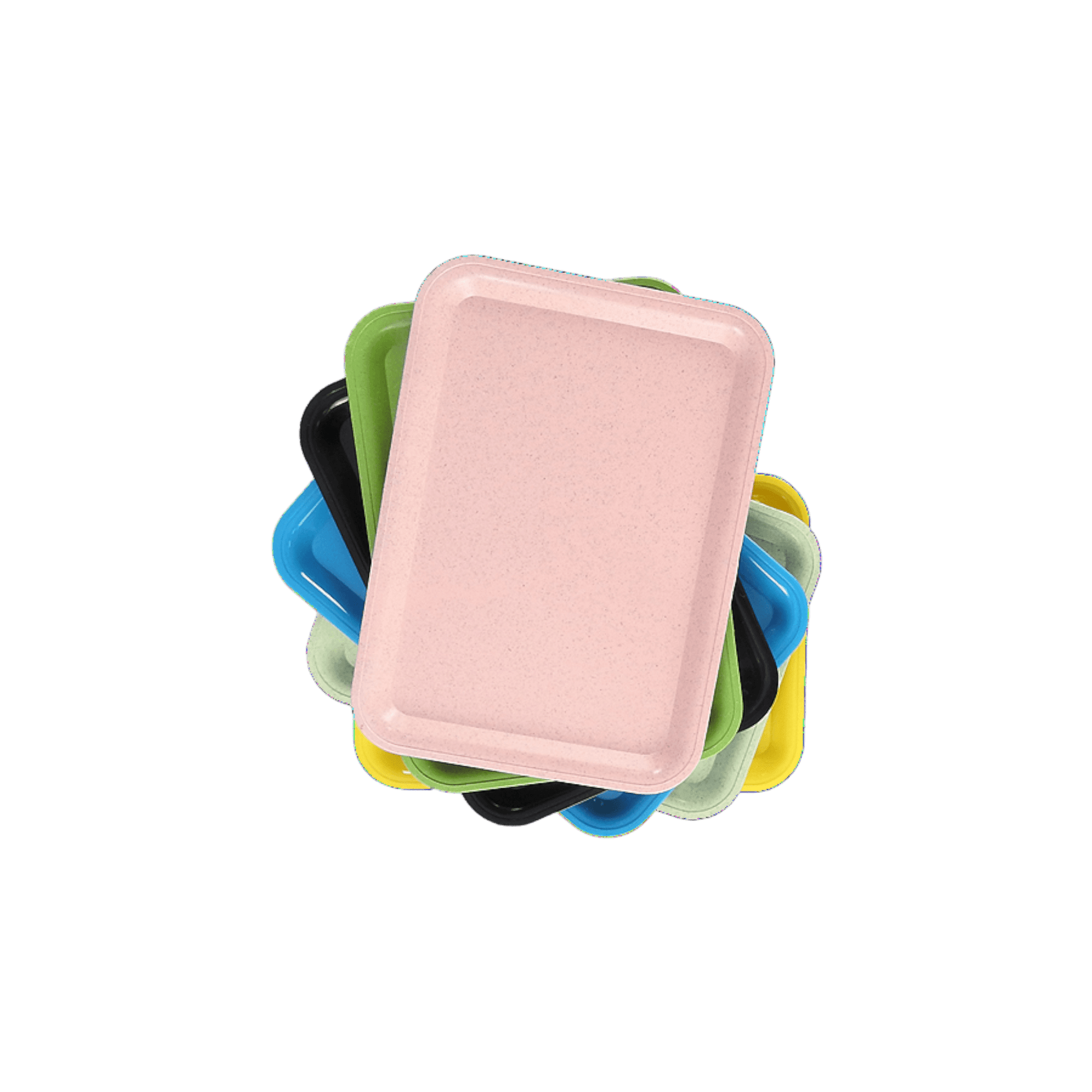 Rolling Tray Small aus recyceltem Kunststoff 18x12 cm