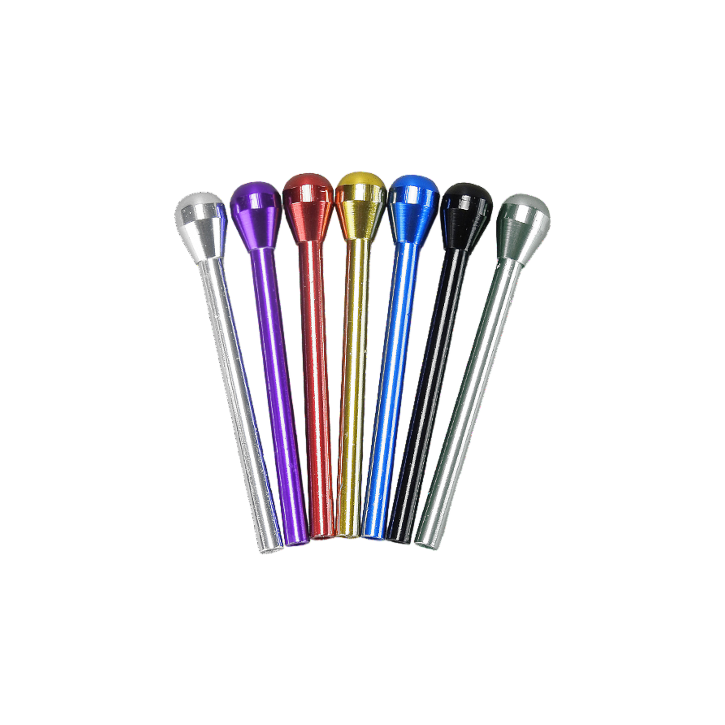 Ziehröhrchen Aluminium, 7cm, verschiedene Farben