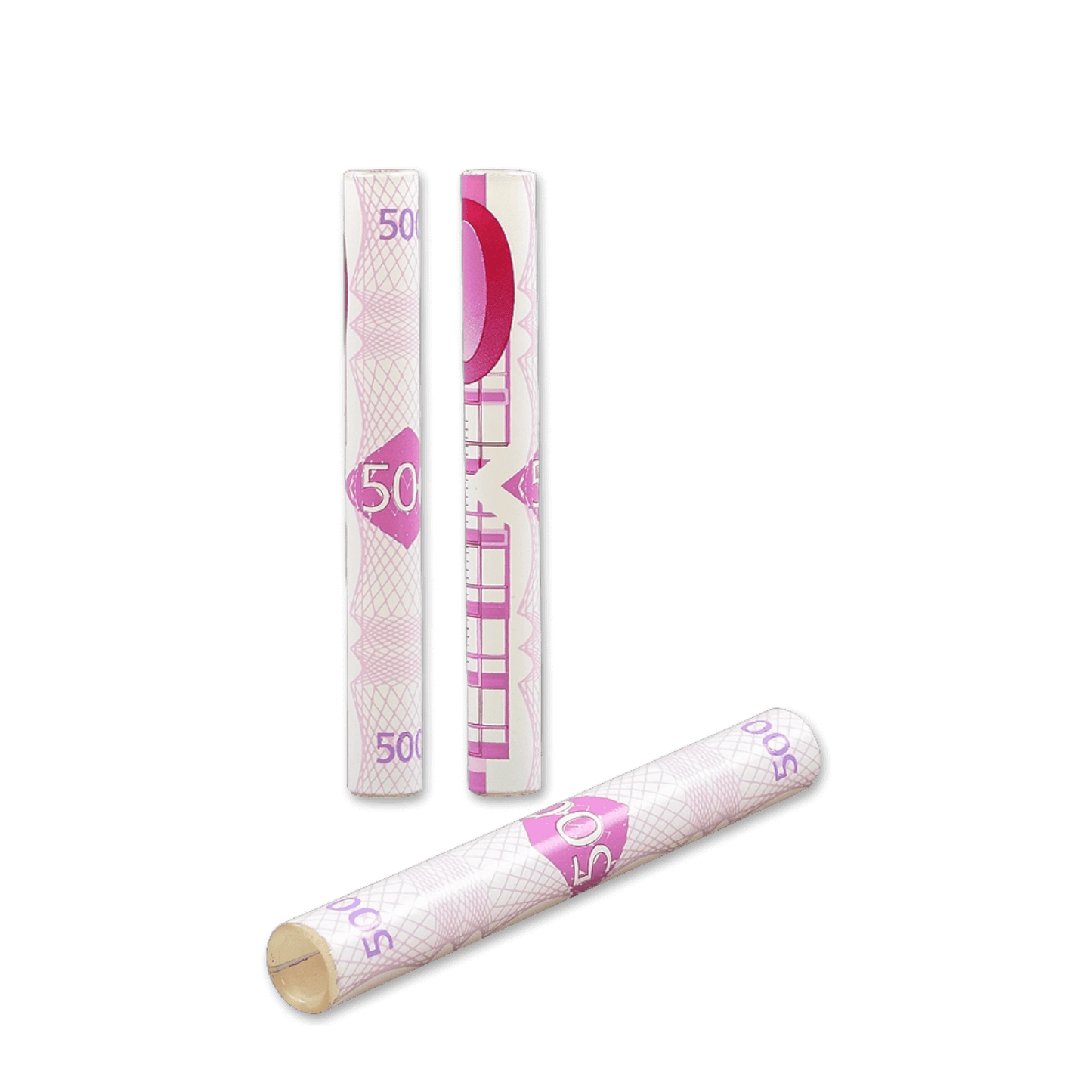 Ziehröhrchen Glas 500 Euro Design