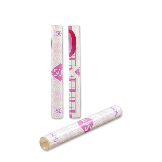 Ziehröhrchen Glas 500 Euro Design