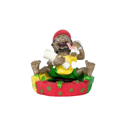 Aschenbecher Rasta Chillen Figur 13 cm