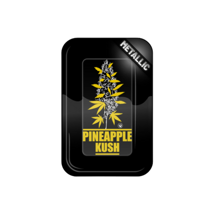 Metall Drehunterlage "Plantz Pineapple Kush", 27,5 x 17,5 cm