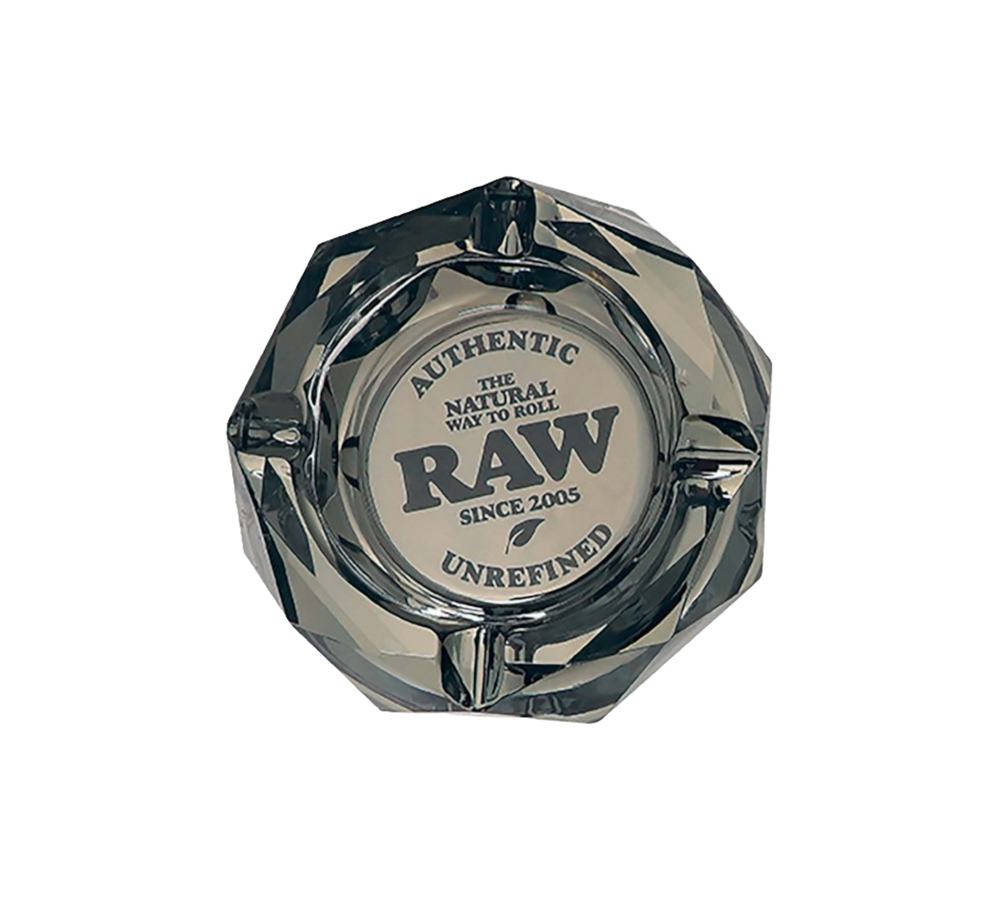 RAW Kristallaschenbecher THE DARK SIDE Vorderansicht