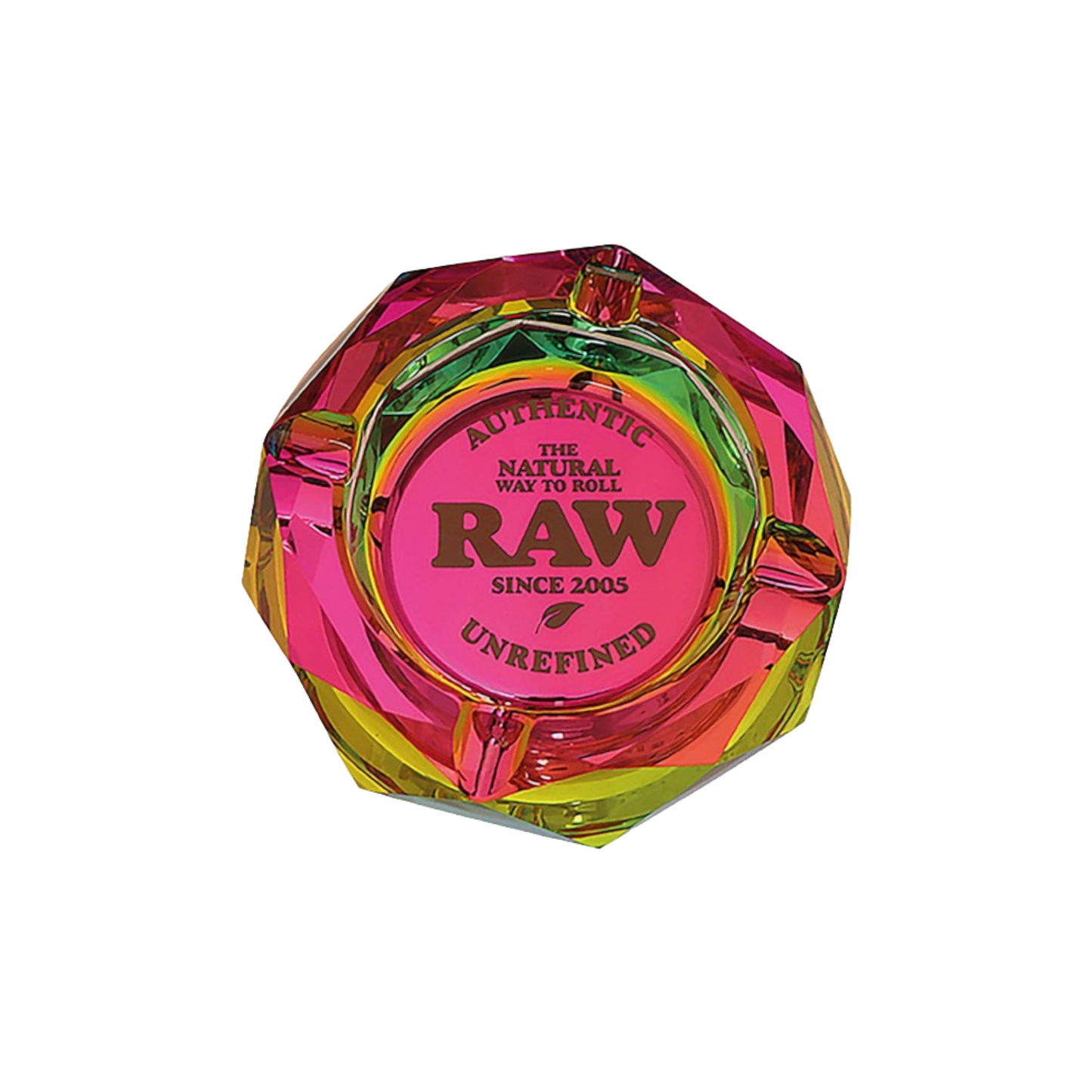 RAW Kristallaschenbecher Rainbow Edition