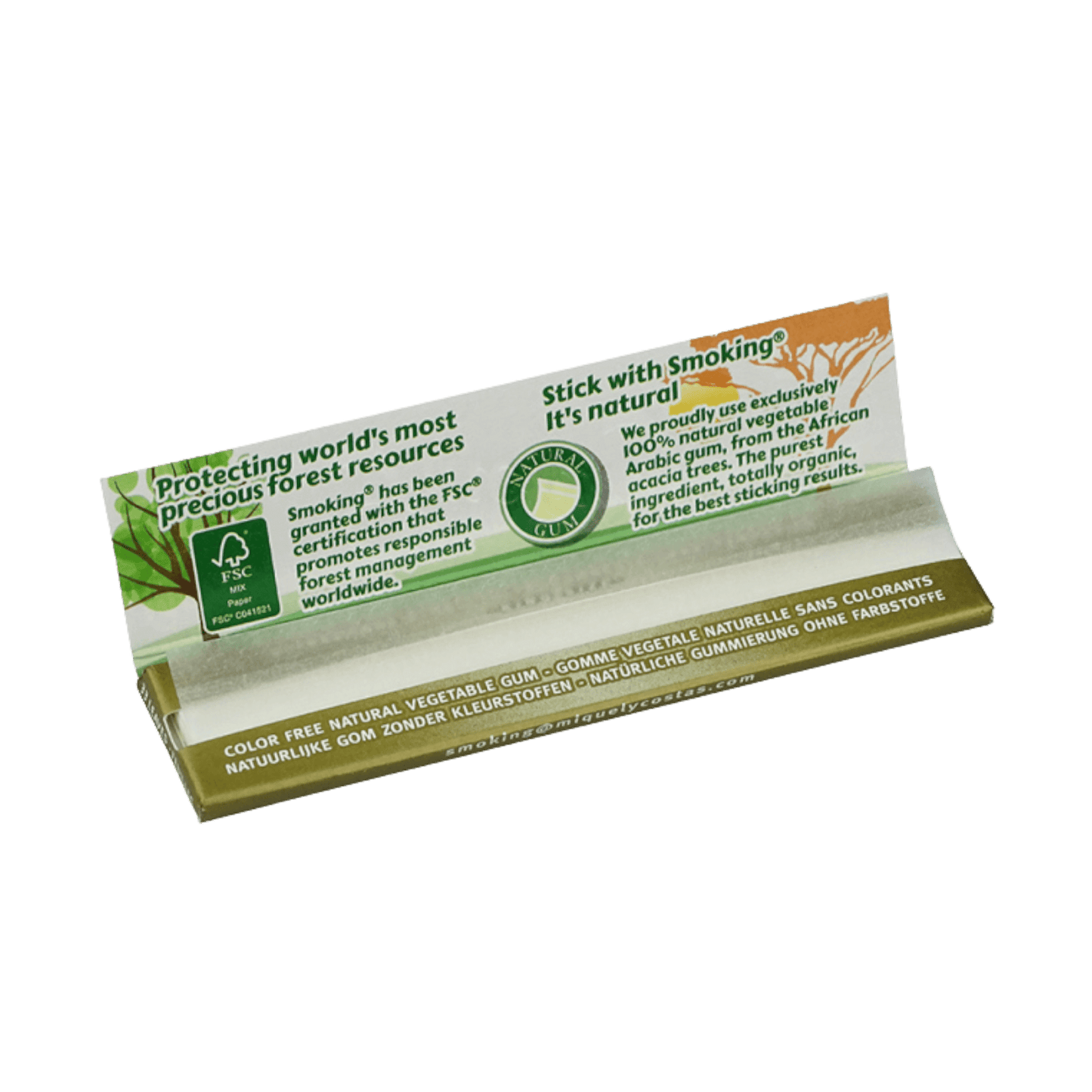 Smoking Gold KS Slim Longpapers